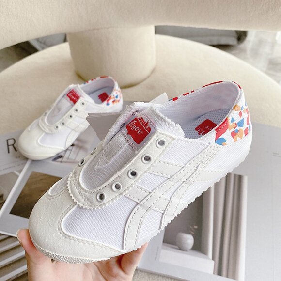Onitsuka Tiger by Asics White Canvas Sneakers - Picture 3 of 9